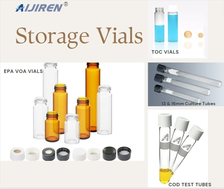 EPA vs. VOA vs. TOC vs. COD: Navigating Storage Vial Options