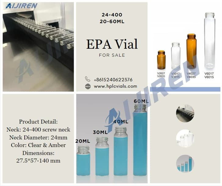 Everything You Need to Know About EPA VOA Storage Vial