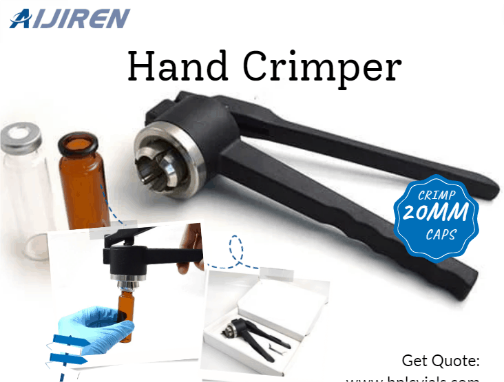 How to Properly Crimp Vials with a Manual Crimper