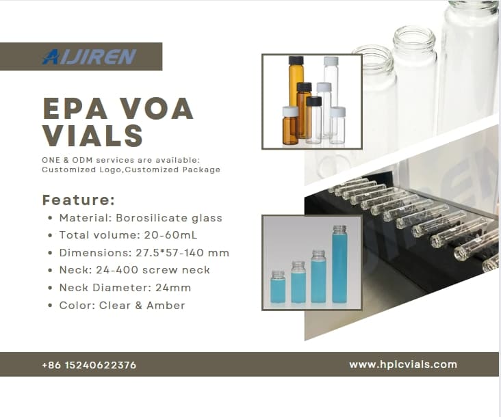 Number of Samples: Optimizing Storage Solutions with VOA Vials