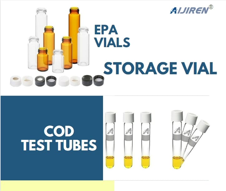 EPA vs. COD Storage Vials: Selecting the Right Option