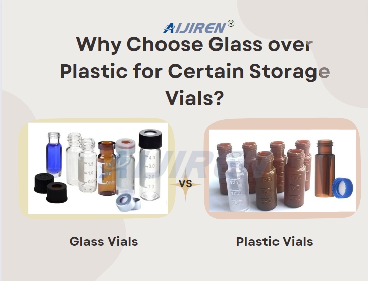 Why Choose Glass over Plastic for Certain Storage Vials?