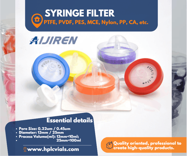 Which Pore Size Should You Choose for Your Syringe Filter? 0.22μm or 0.45μm