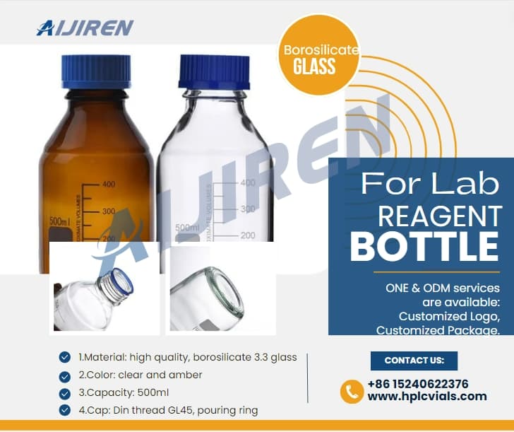 Which Cap Type is Ideal for Your Reagent Bottles: Screw Cap or Dropper Cap?