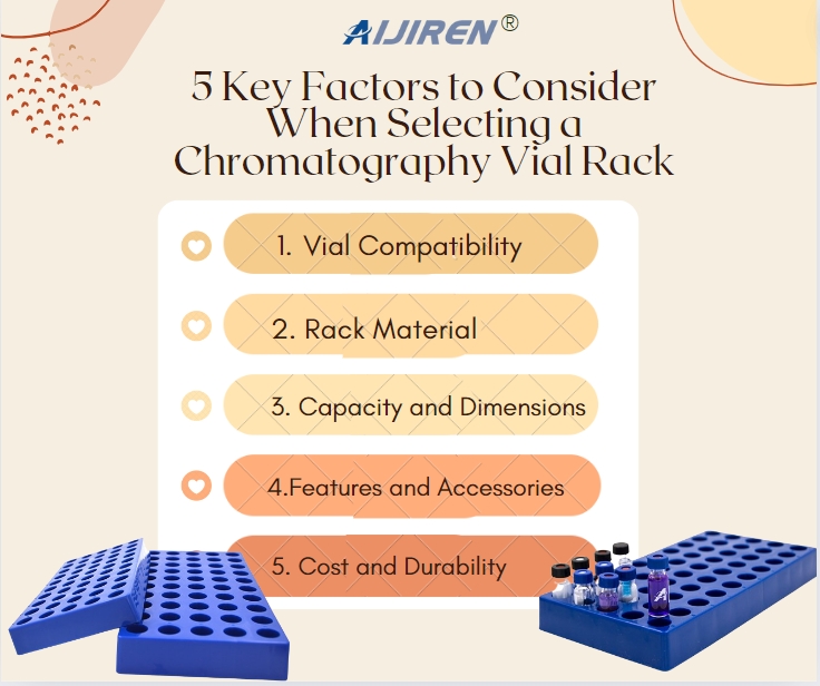 5 Key Factors to Consider When Selecting a Chromatography Vial Rack