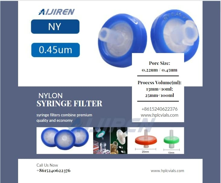 Nylon Syringe Filters for Laboratory Applications