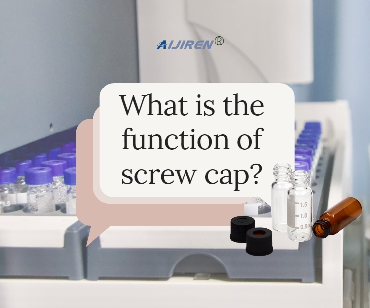 What is the function of screw cap?