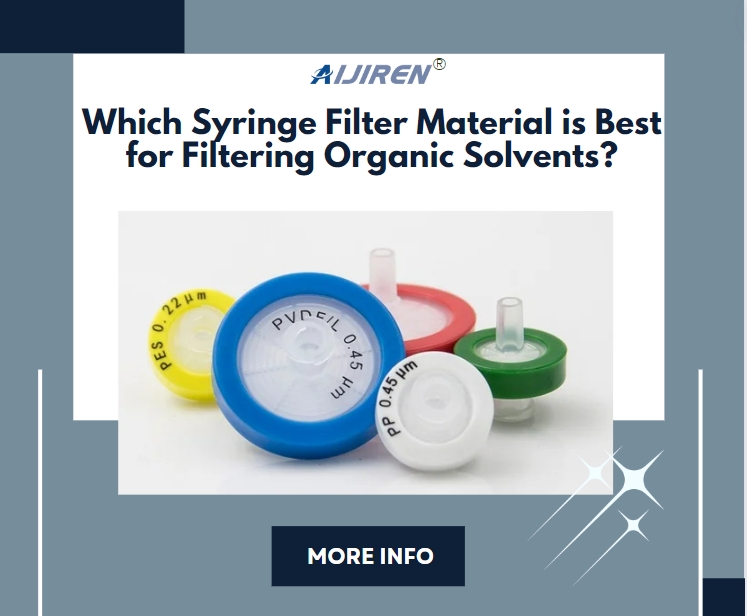 Which Syringe Filter Material is Best for Filtering Organic Solvents?